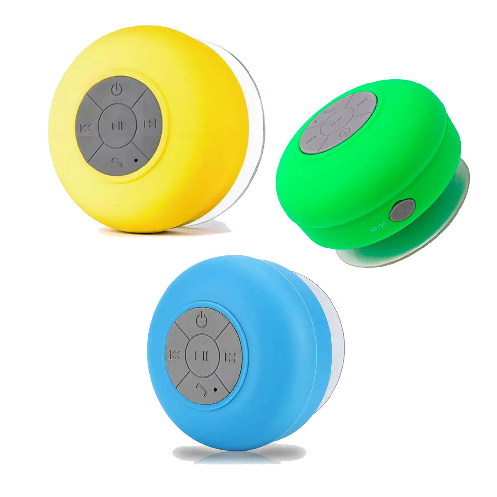 SET DE 3 BOCINA IMPERMEABLE Multicolor