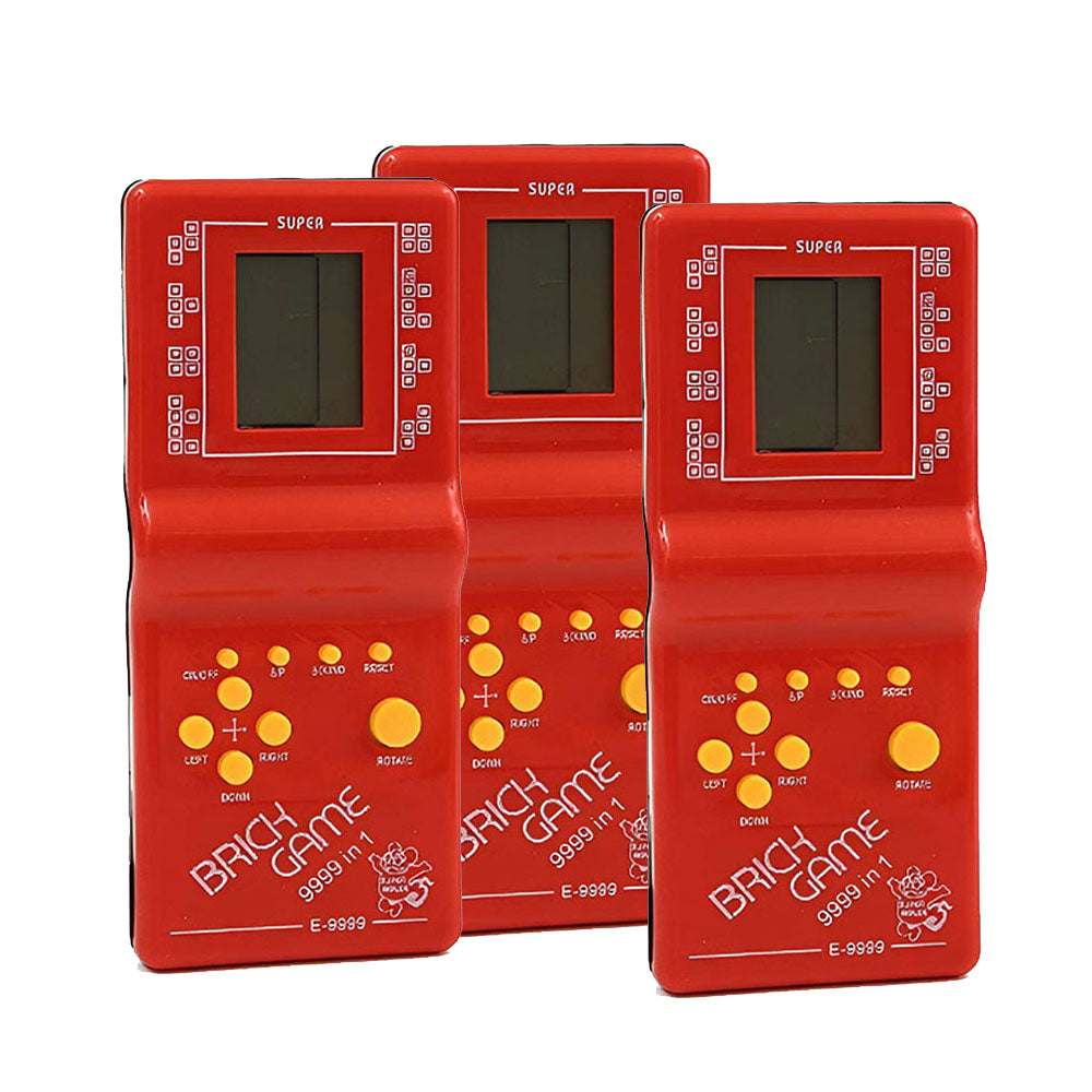 SET DE 3 Consola De Juego De Bloques Rusos Multicolor