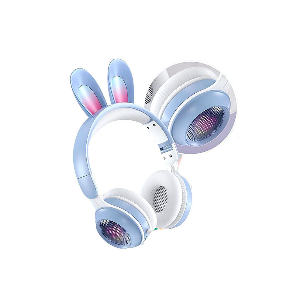 Audífonos Bluetooth Diseño Conejo multicolor
