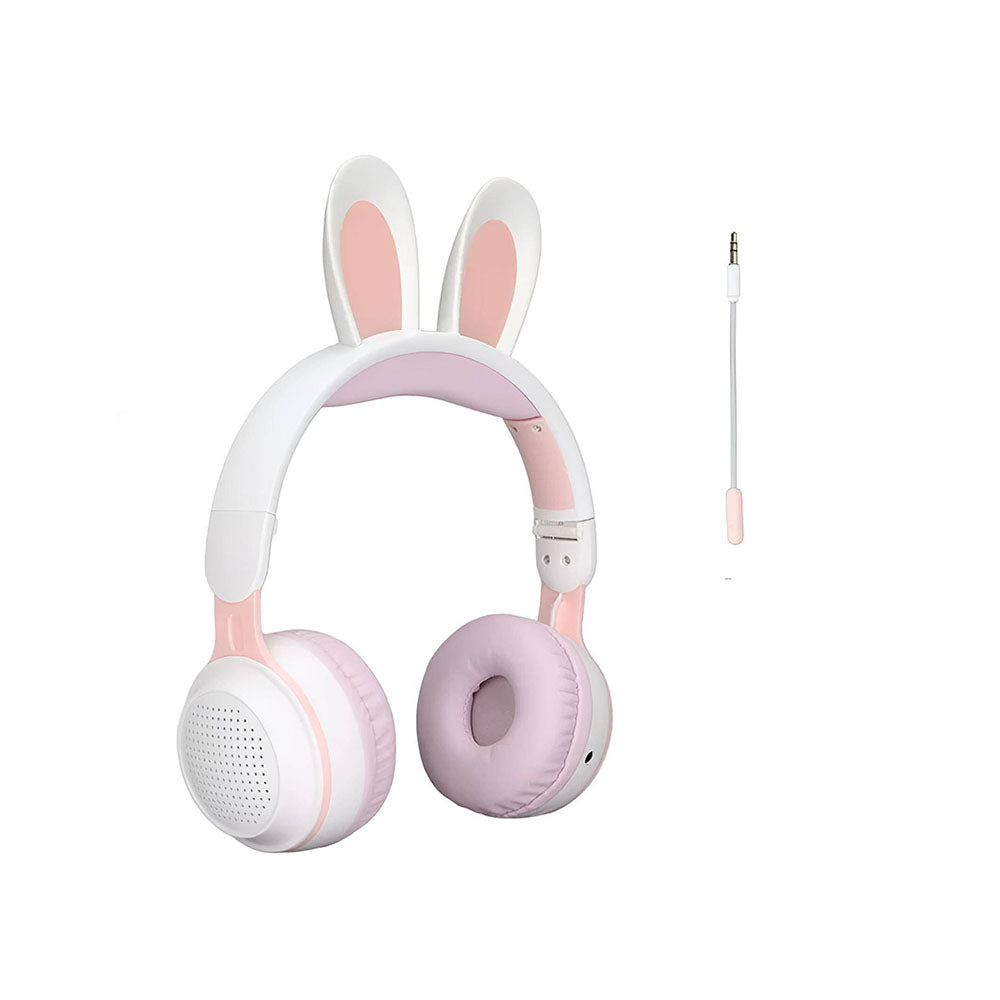 Audífonos Bluetooth Diseño Conejo multicolor