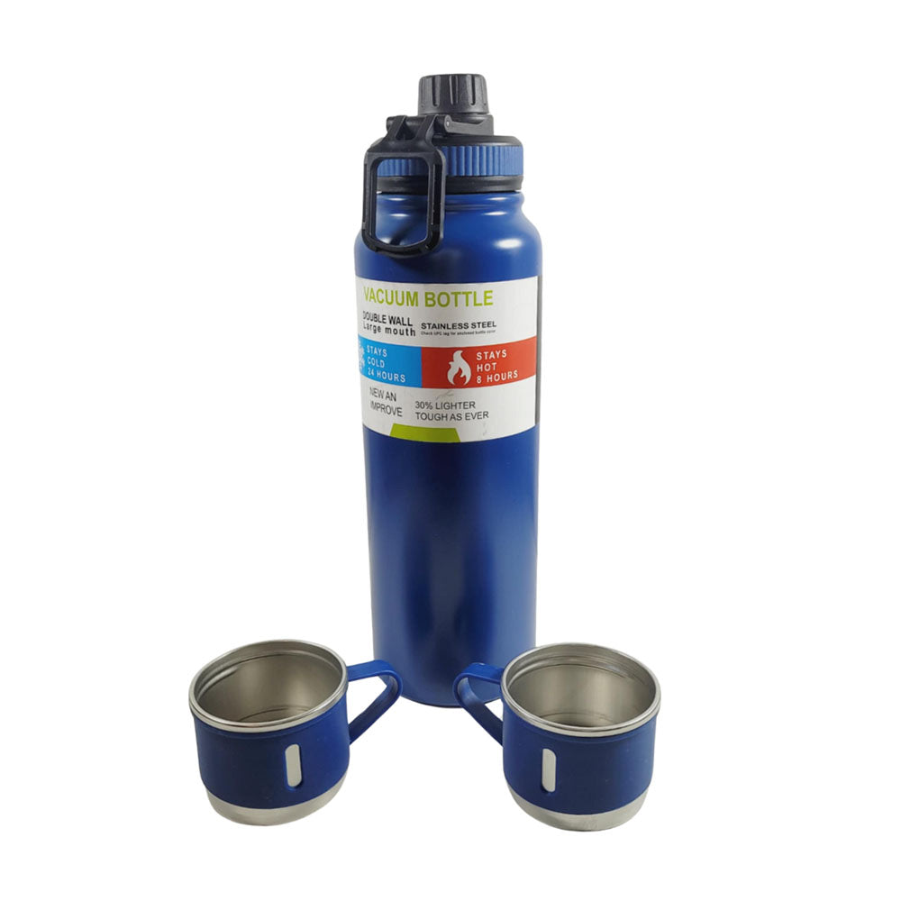 Termo con tazas de acero Inoxidable de 1lt