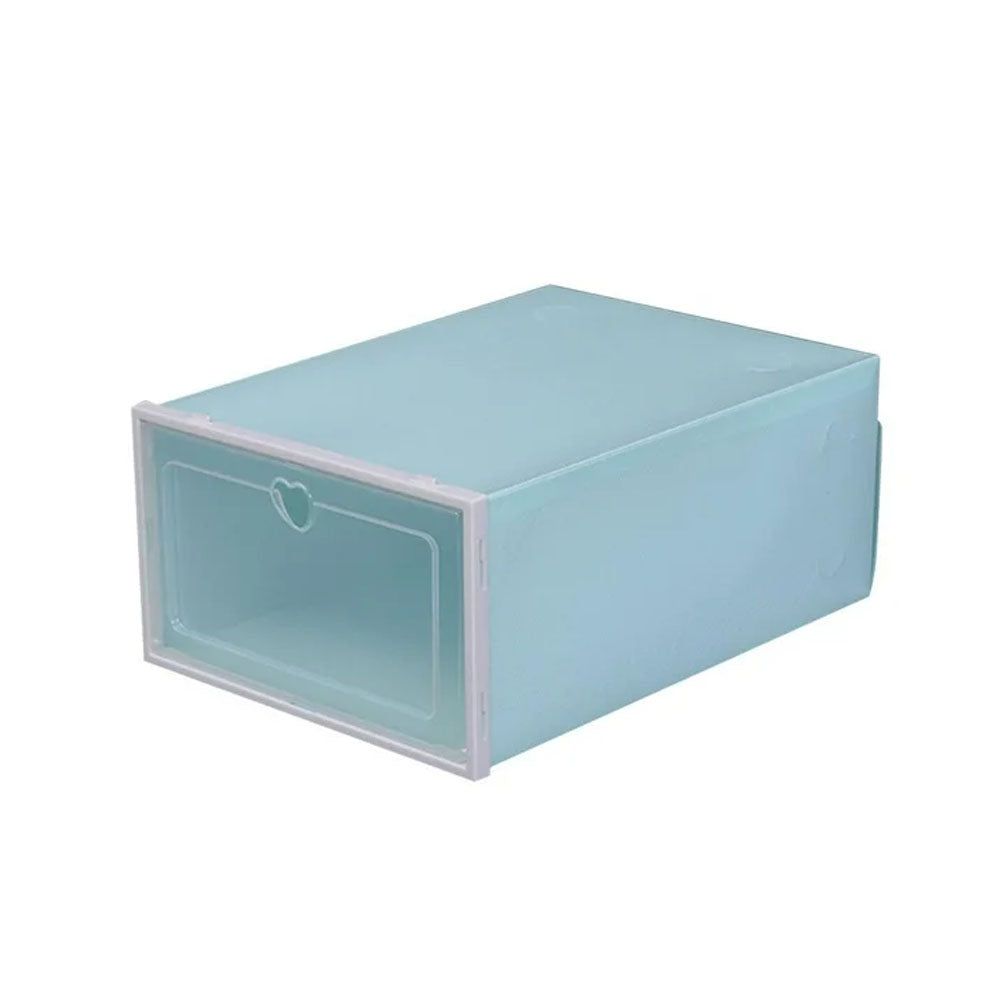 Set de 2 cajas de zapatos plegables Multicolor