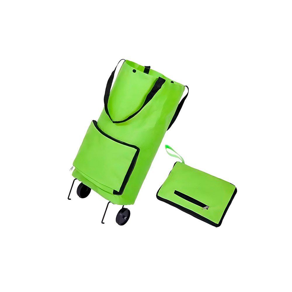 SET DE 3 CARRITOS CON RUEDAS PLEGABLE Multicolor