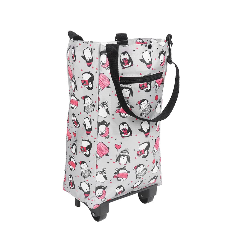 SET DE 3 CARRITOS CON RUEDAS PLEGABLE Multicolor