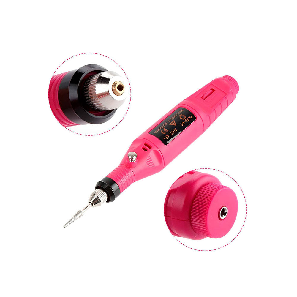 Set de 2 DRILL DE UÑAS Multicolor