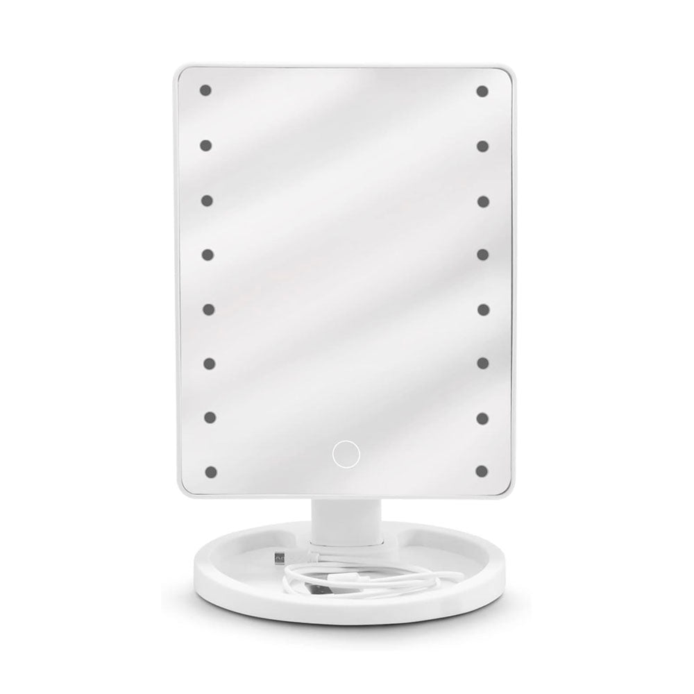 Espejo cuadrado Led tactil