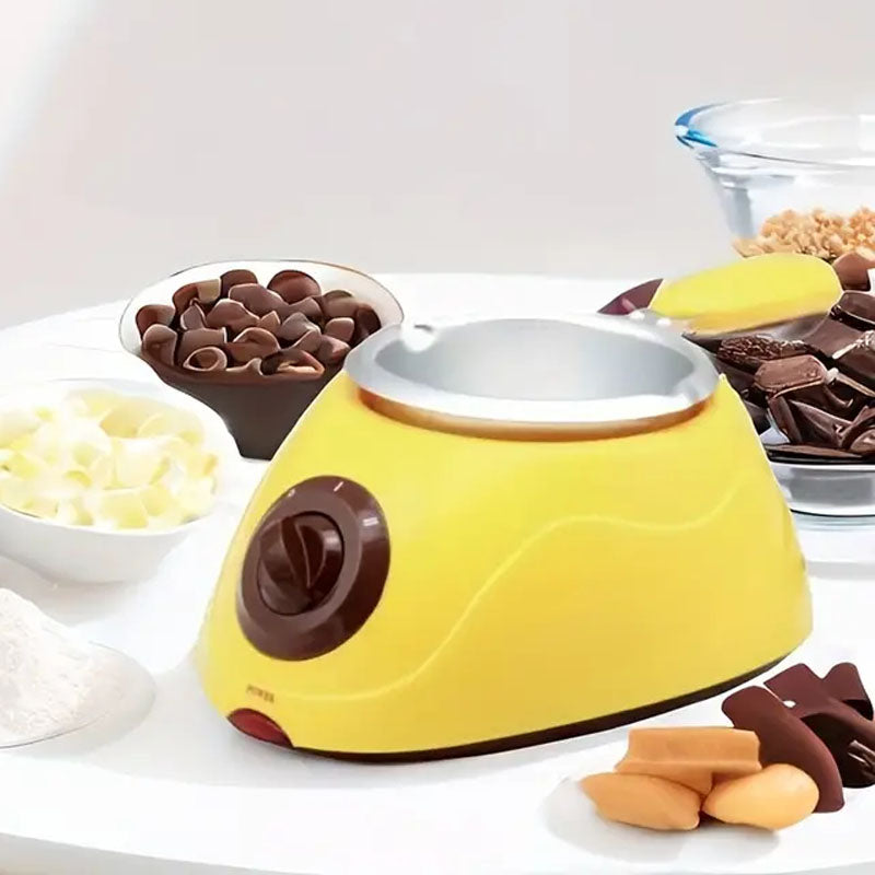 Chocolatera Fondue Color Amarillo
