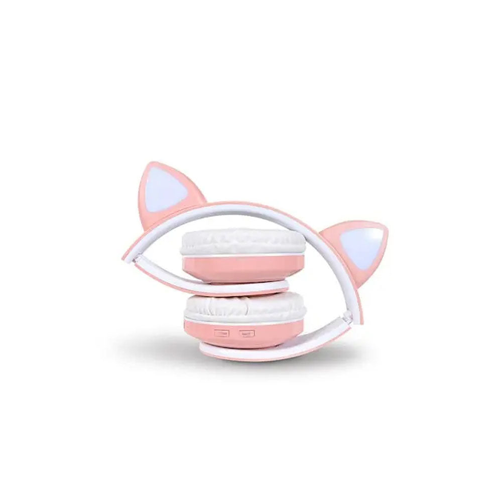 Audifonos de Gato Huella Rosa
