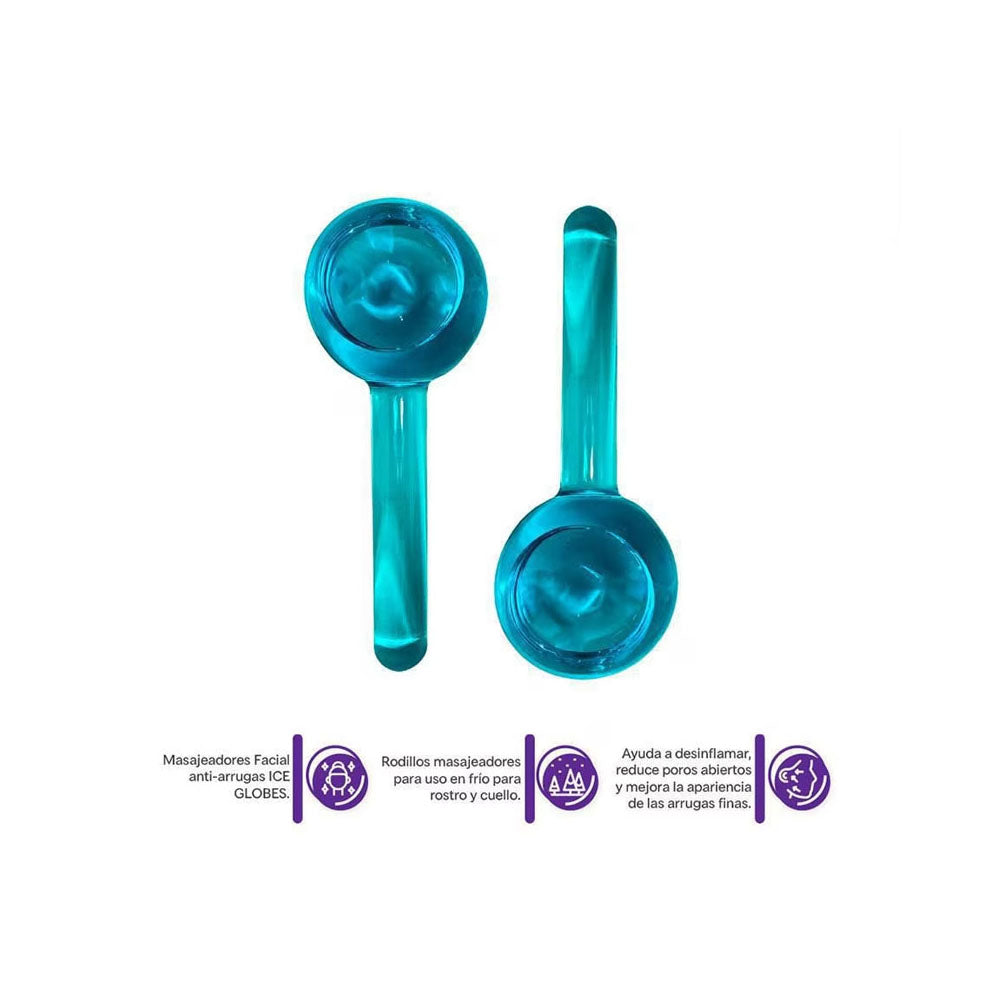 Set de 2 ICE GLOBES Multicolor