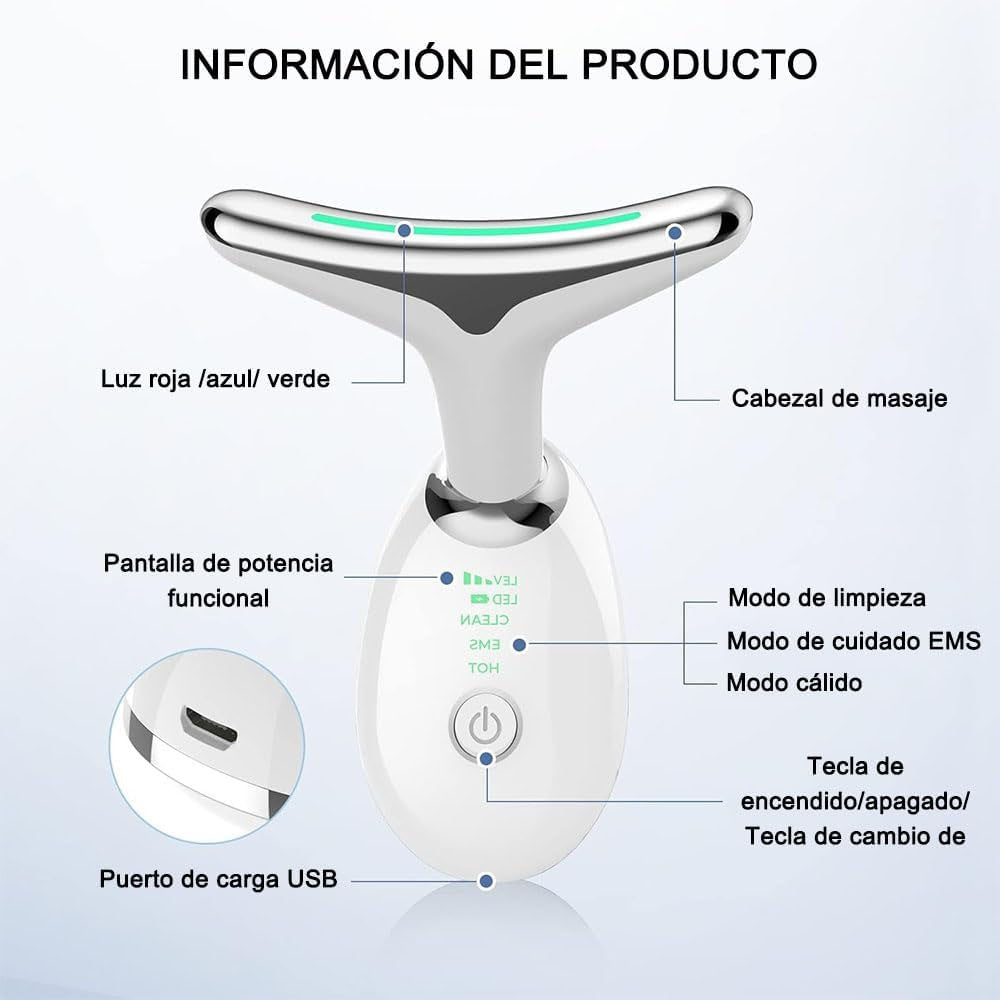 Masajeador para cuello reafirmante