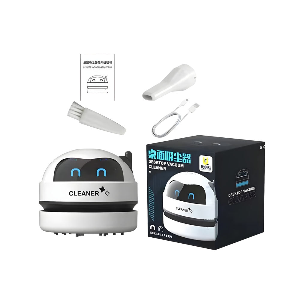 Mini robot aspiradora de escritorio