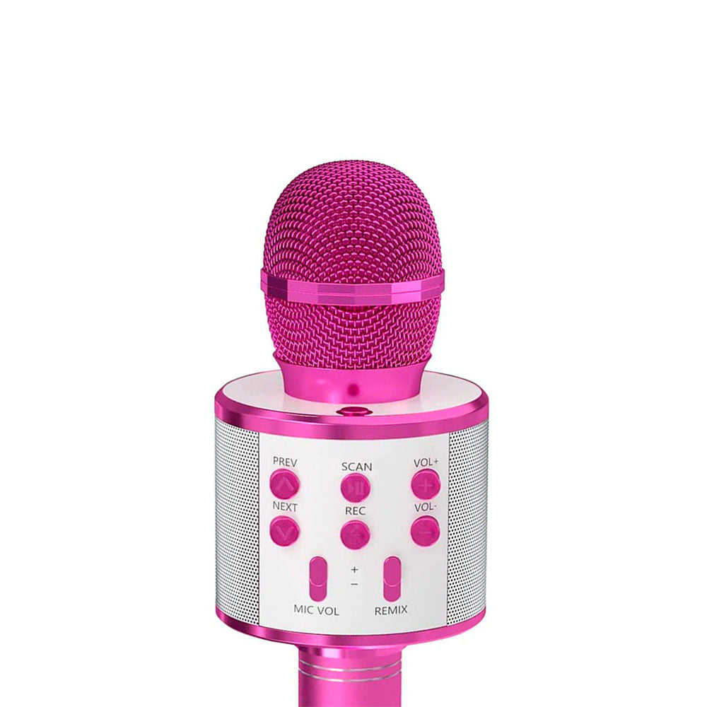 Set de 2 MICRÓFONO RECARGABLE Multicolor