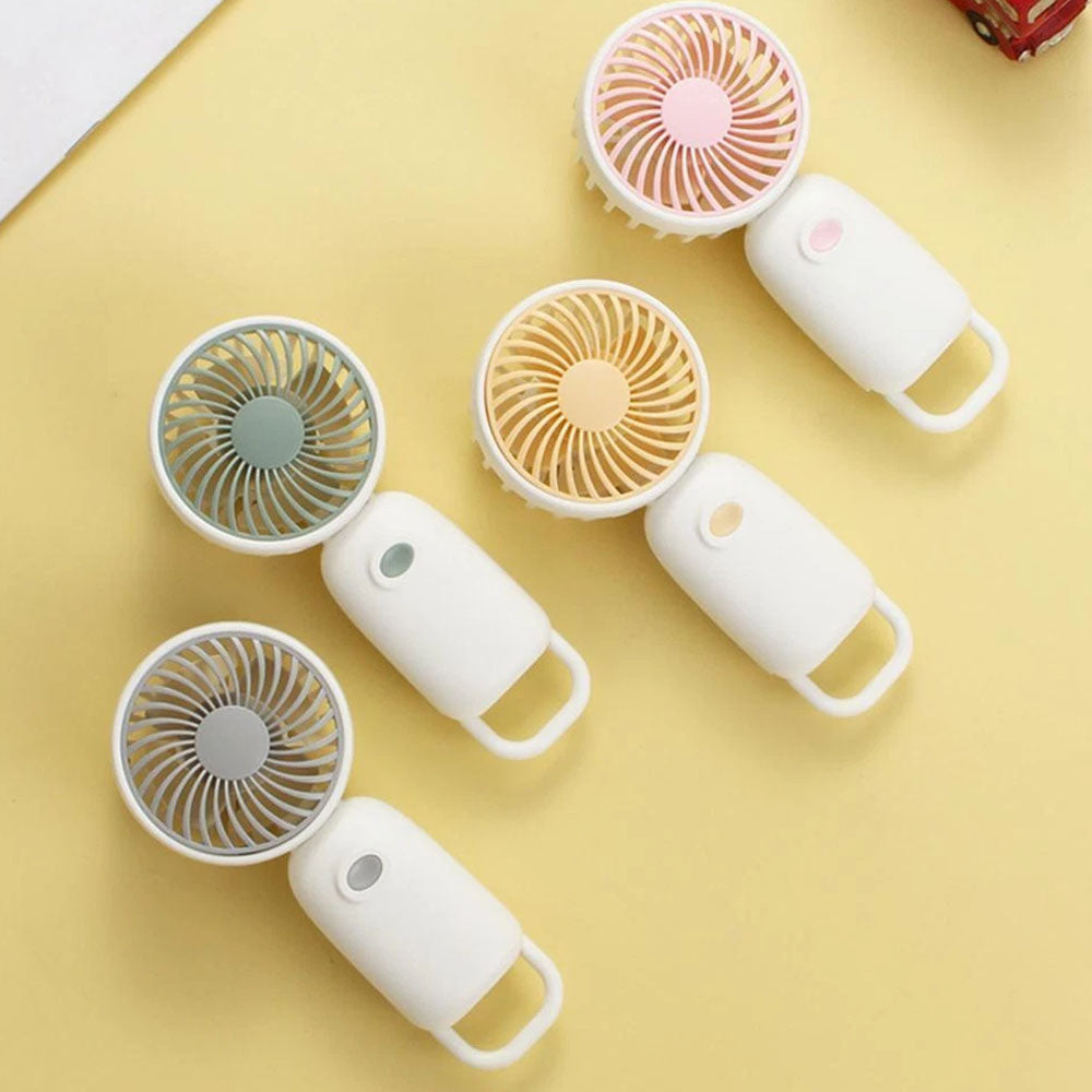 SET DE 3 Nano Ventilador de Bolsillo Ultra Potente Multicolor