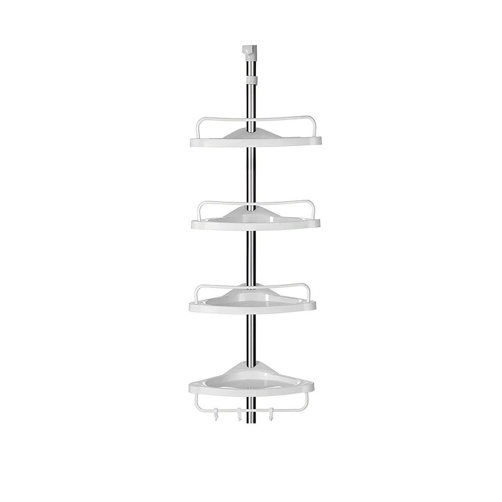 Organizador de baño 4 estantes esquineros