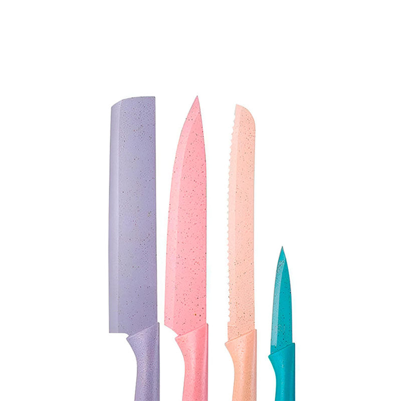 Set de 2 JUEGO DE CUCHILLOS PASTEL Multicolor