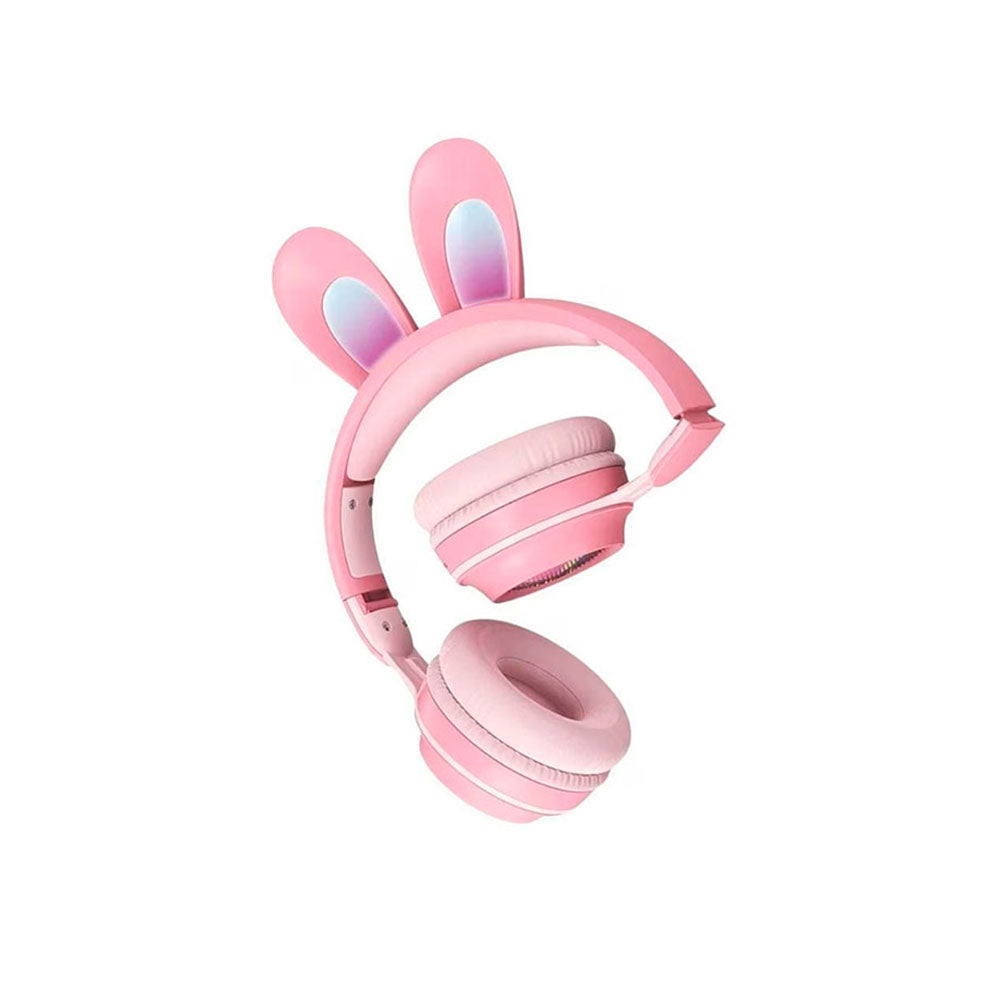 Audífonos Bluetooth Diseño Conejo multicolor