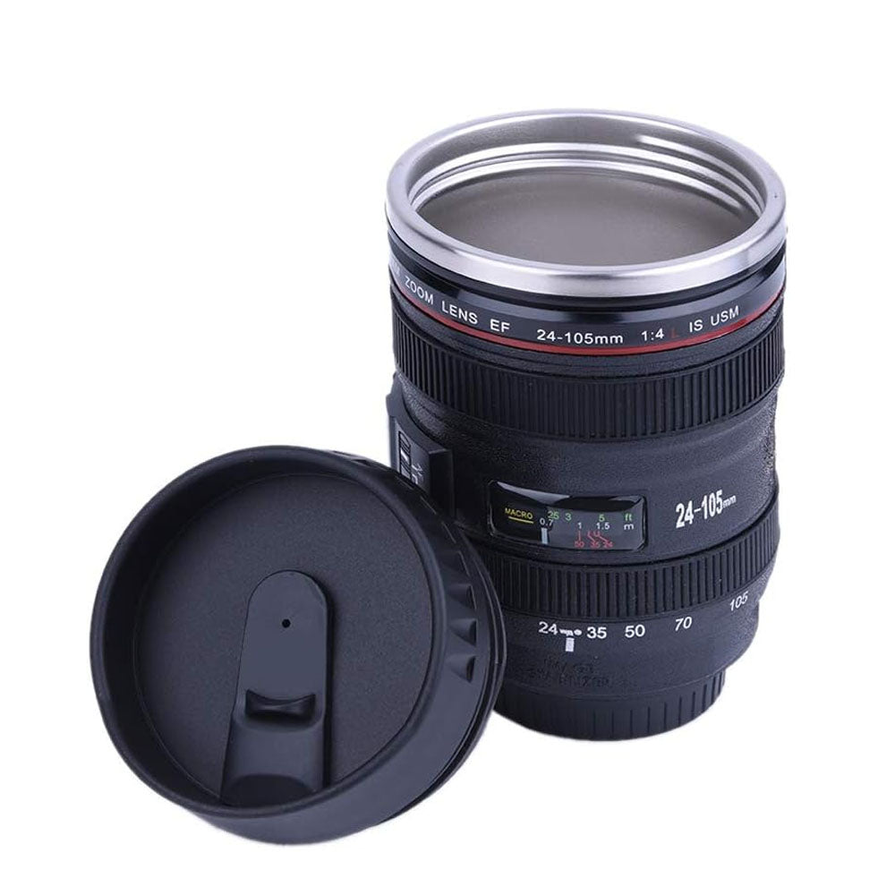Set de 2 Termo en forma de lente de cámara reflex Multicolor