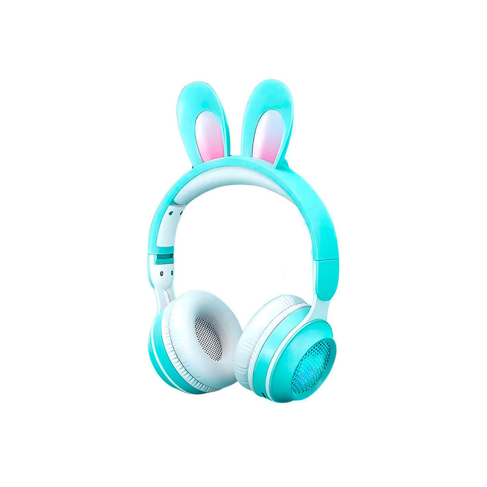 Audífonos Bluetooth Diseño Conejo multicolor