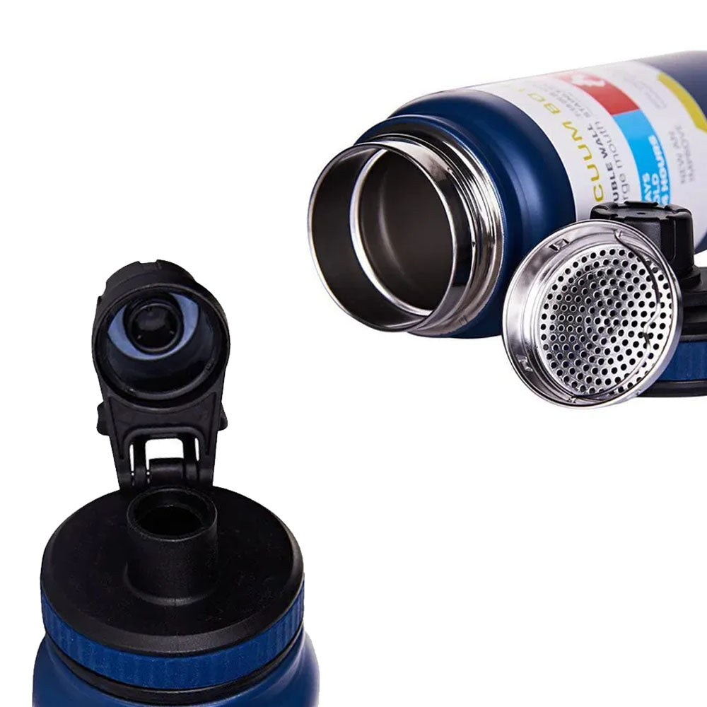 Termo con tazas de acero Inoxidable de 1lt