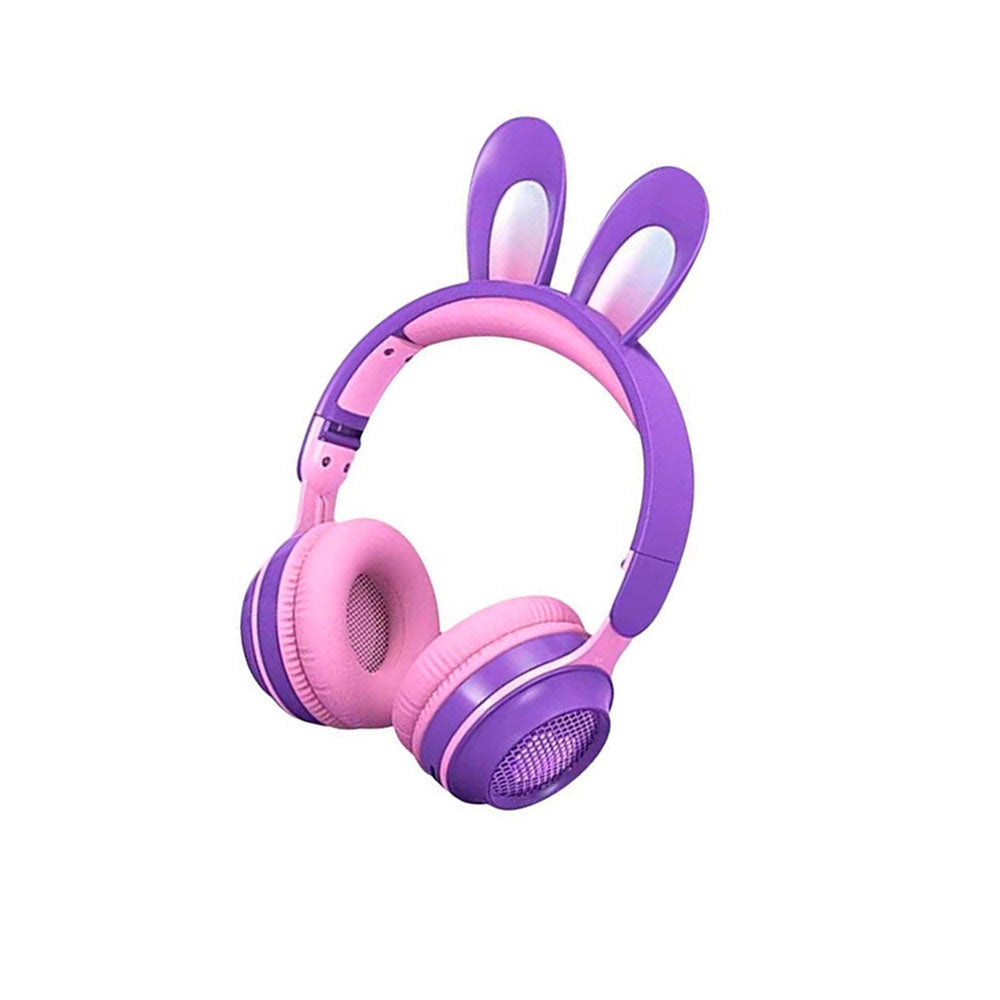 Audífonos Bluetooth Diseño Conejo multicolor