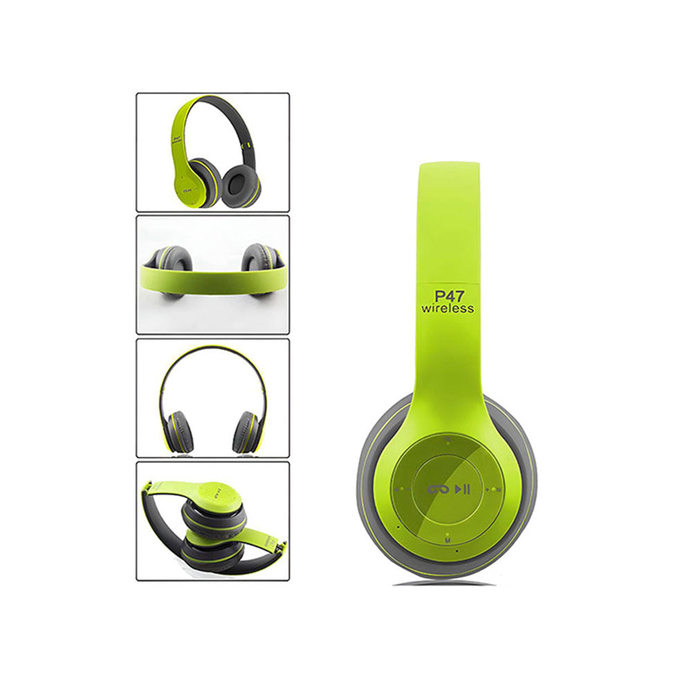SET DE 3 AUDÍFONOS P47 NORMALES Multicolor