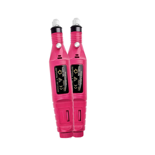 Set de 2 DRILL DE UÑAS Multicolor