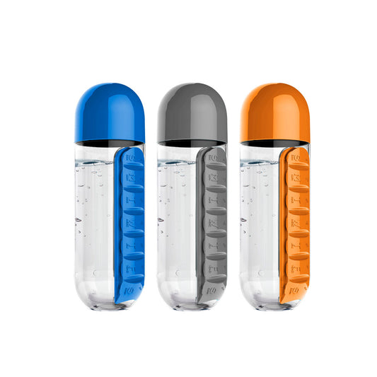SET DE 3 BOTELLA PASTILLERO Multicolor