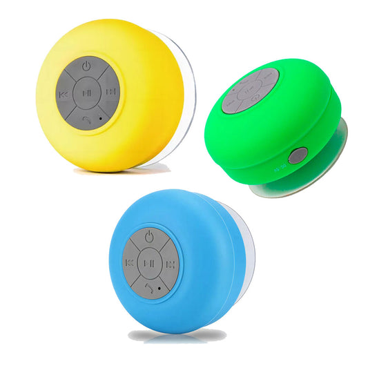 SET DE 3 BOCINA IMPERMEABLE Multicolor