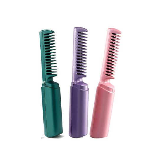 SET DE 3 Peine Alaciador Portatil Multicolor