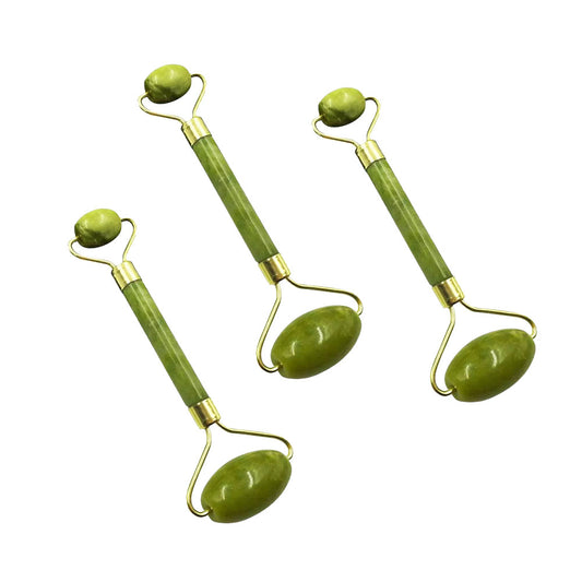 SET DE 3 Rodillo de jade Multicolor