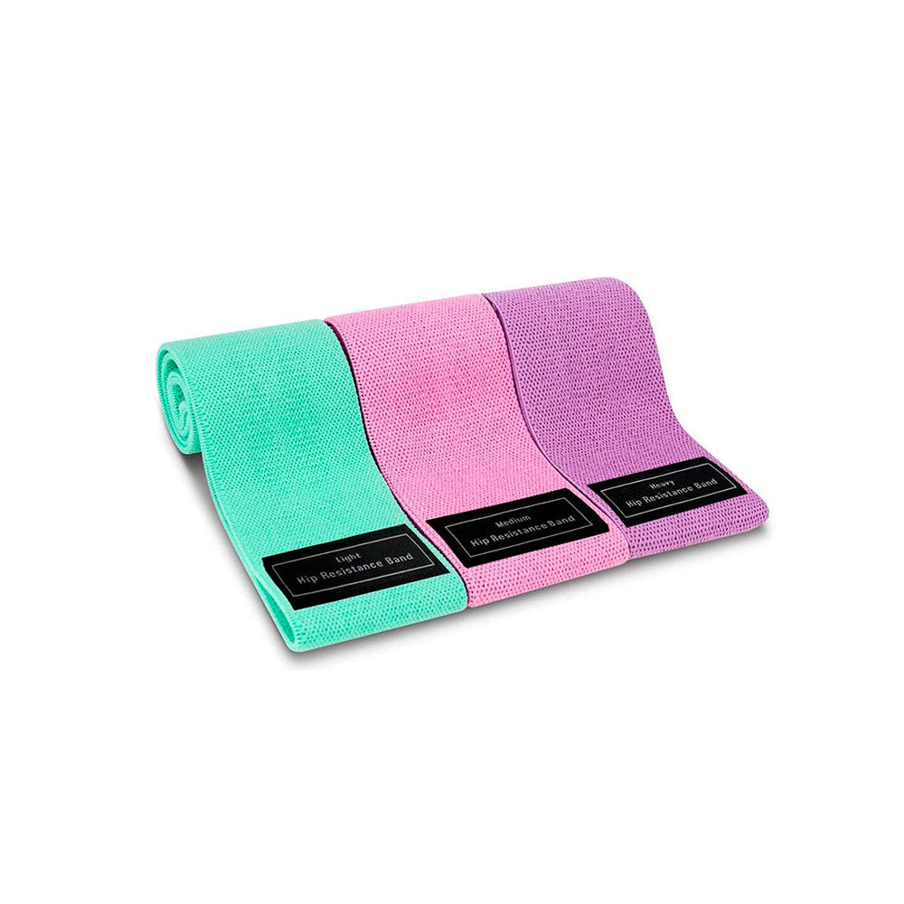 SET DE 3 BANDAS DE RESISTENCIA Multicolor