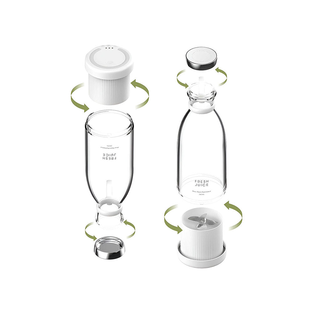 Set de 2 BOTELLA LICUADORA Multicolor