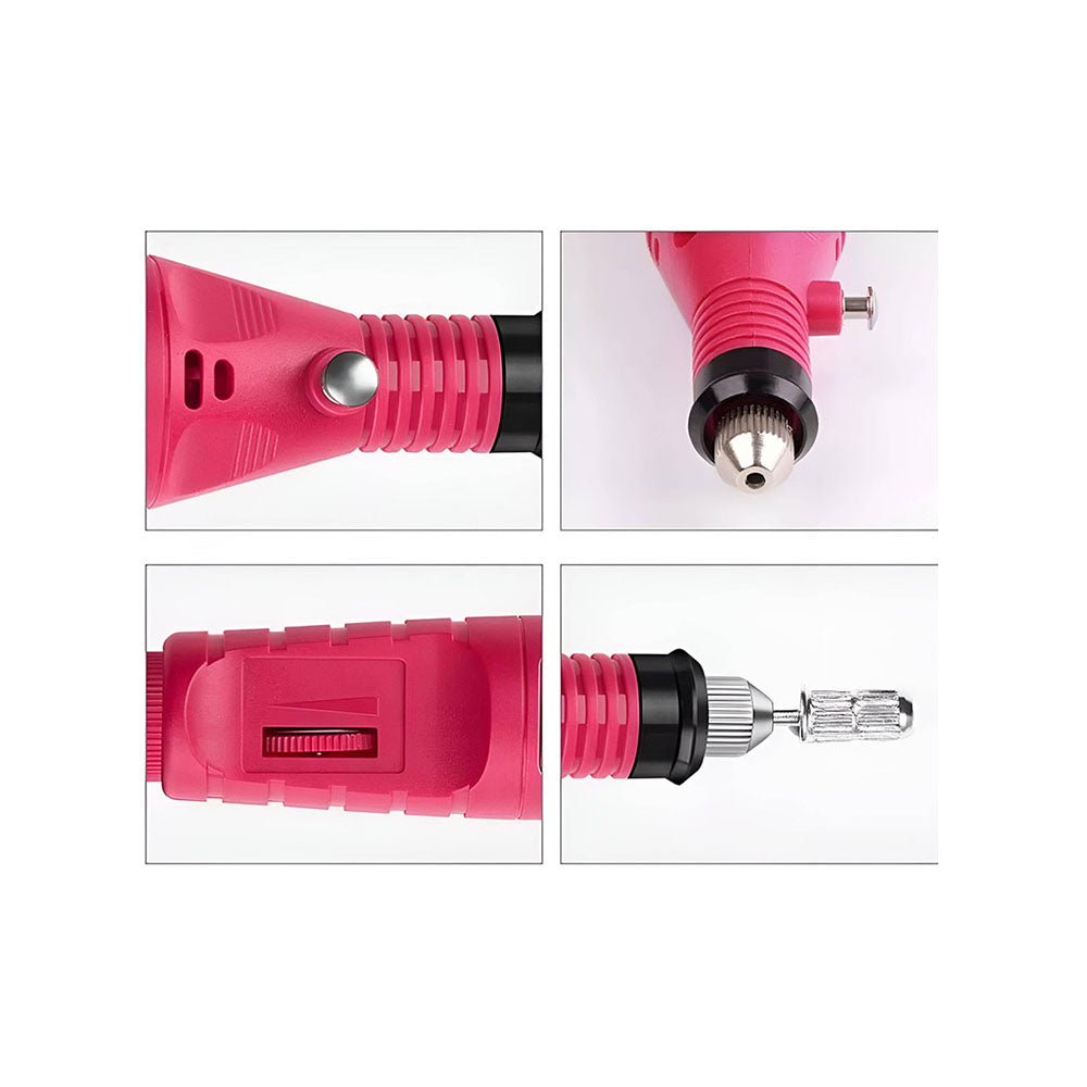 Set de 2 DRILL DE UÑAS Multicolor