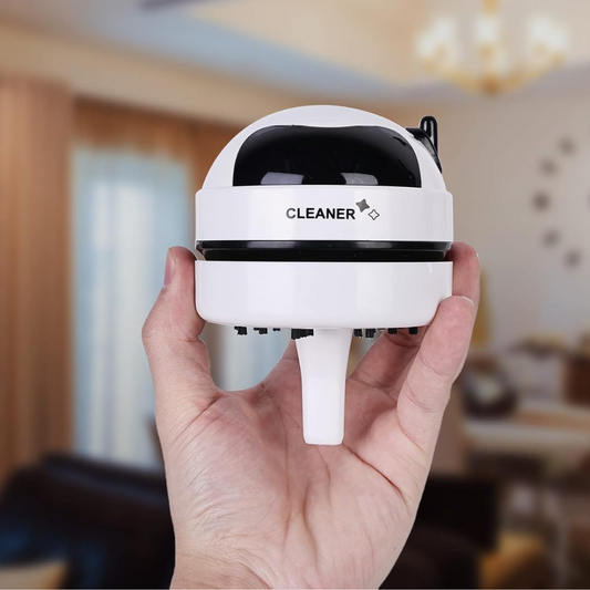Mini robot aspiradora de escritorio