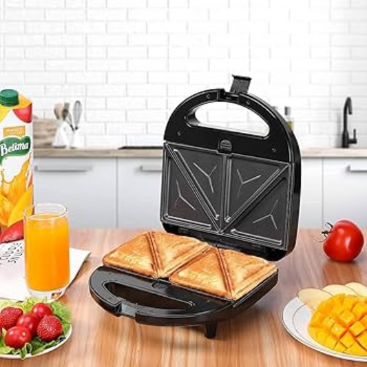 Sandwichera de doble compartimento