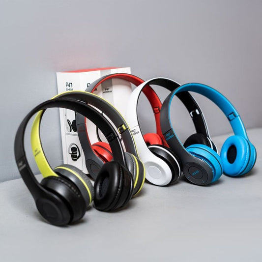 SET DE 3 AUDÍFONOS P47 NORMALES Multicolor