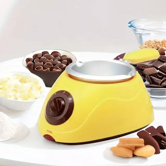 Chocolatera Fondue Color Amarillo