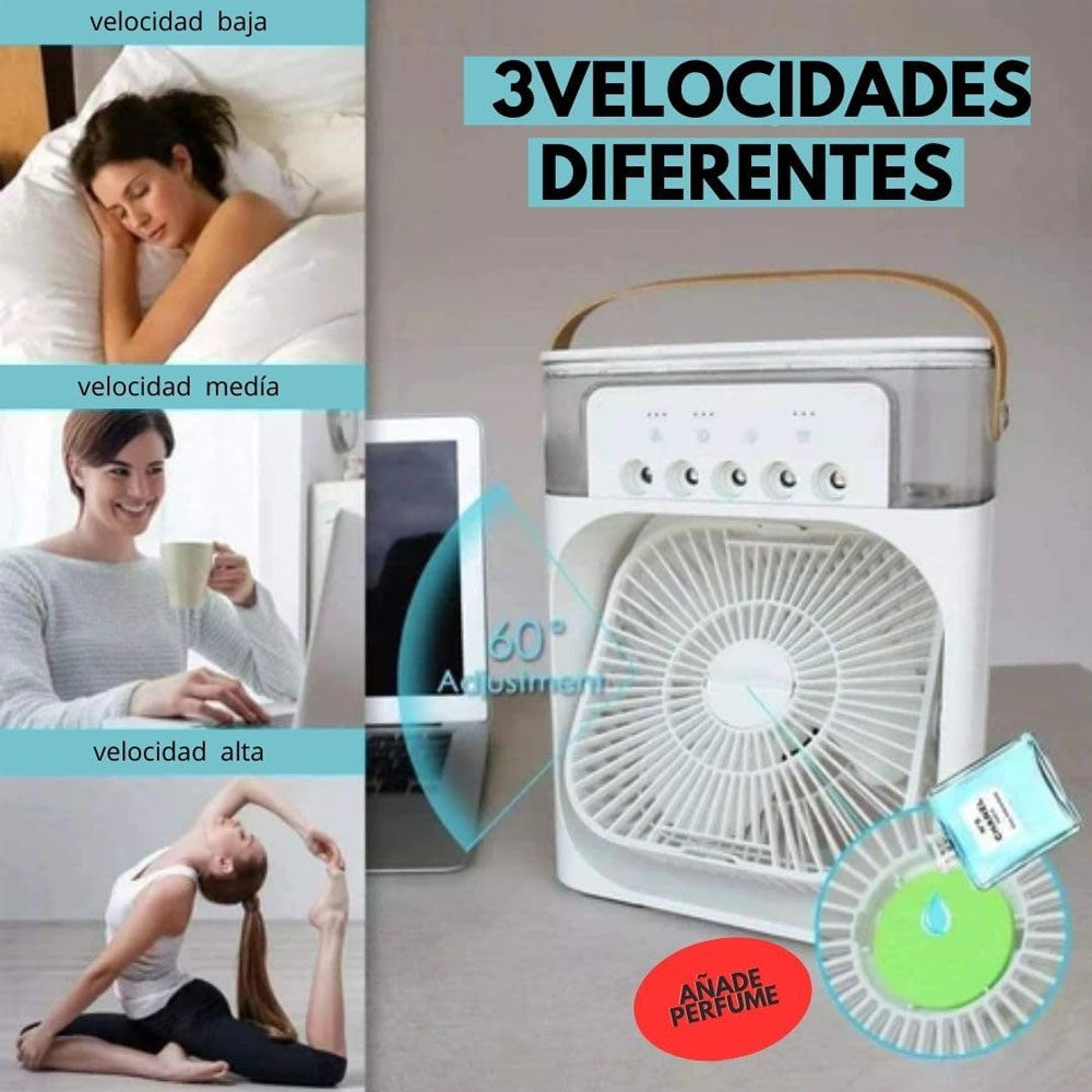 Ventilador Humidificador de 3 velocidades