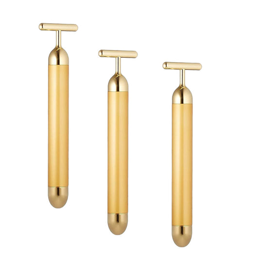 SET DE 3 MASAJEADOR GOLDEN Multicolor