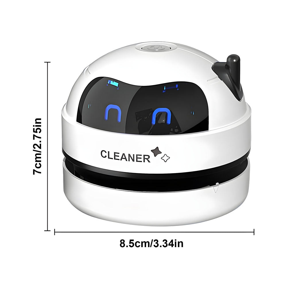 Mini robot aspiradora de escritorio