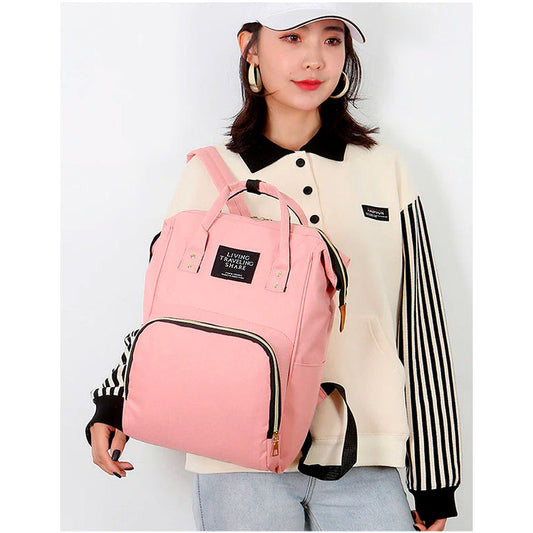 SET DE 2 Mochila Pañalera MULTICOLOR