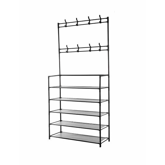 Rack Con Percheros Multiusos 3 en 1