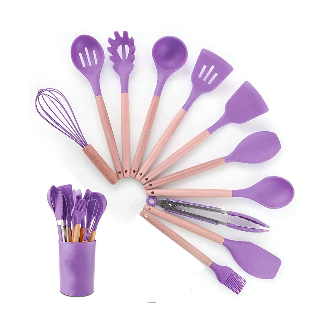 Set de 12 Utensilios de Cocina - Varios Colores