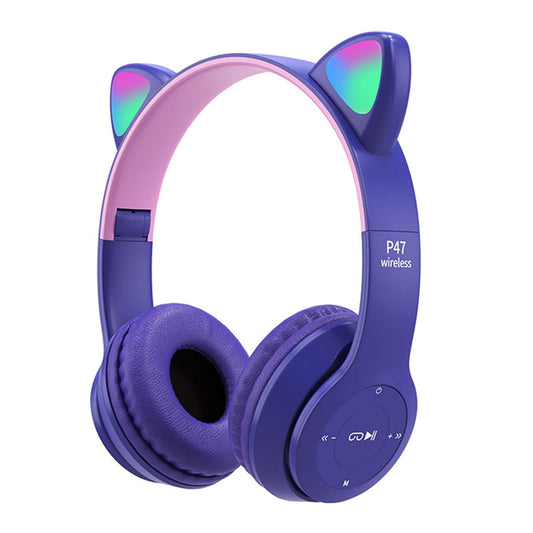 Audifonos de Gato morado